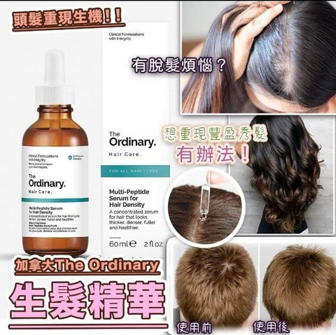 The Ordinary Multi-Peptide Serum for Hair Density 60ml生髮精華